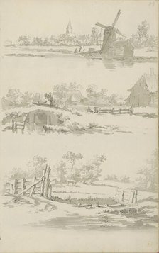 Landscapes with water, c.1780-c.1800. Creator: Bernhard Heinrich Thier.
