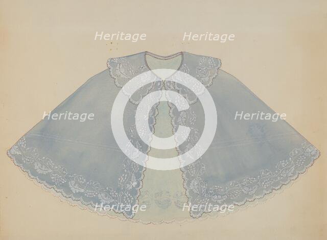 Child's Cape, c. 1936. Creator: Irene M. Burge.
