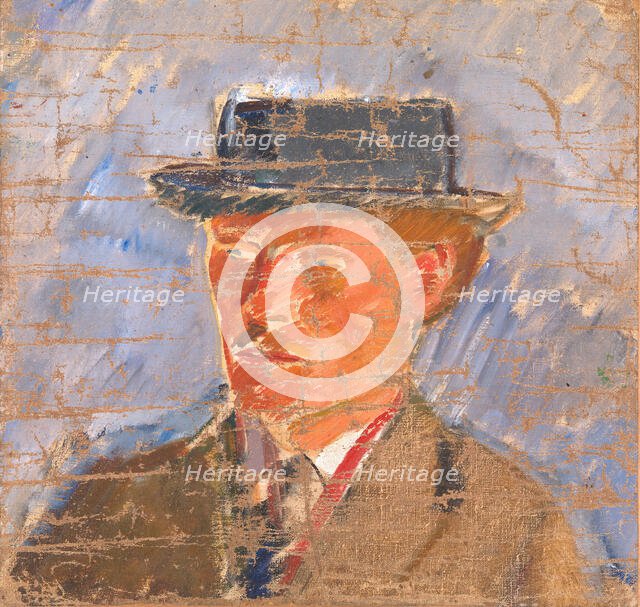 Portrait of the Painter Edvard Weie, 1893-1922. Creator: Karl Isakson.