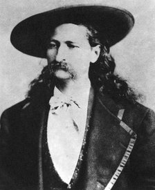 Wild Bill Hickock, American scout and lawman, 1873 (1954). Artist: Unknown