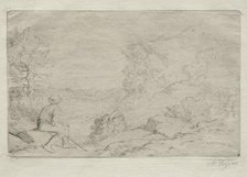 Rocks. Creator: Alphonse Legros (French, 1837-1911).