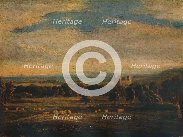 'Naworth Castle', c1826. Artist: John Constable.