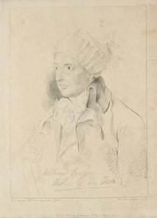 William Cowper, 1802. Creator: William Blake (British, 1757-1827).
