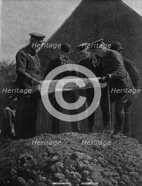 ''Les President du Conseil au front Britannique', 1916. Creator: Unknown.