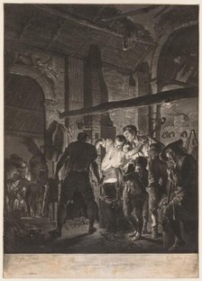 The Blacksmith, 1771. Creator: Richard Earlom (British, 1743-1822).