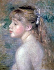 'Head of a Child', 1892.  Artist: Pierre-Auguste Renoir