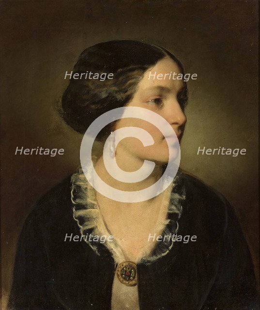 Portrait of Countess Katarzyna Potocka (1825-1907), née Branicka, 1852.