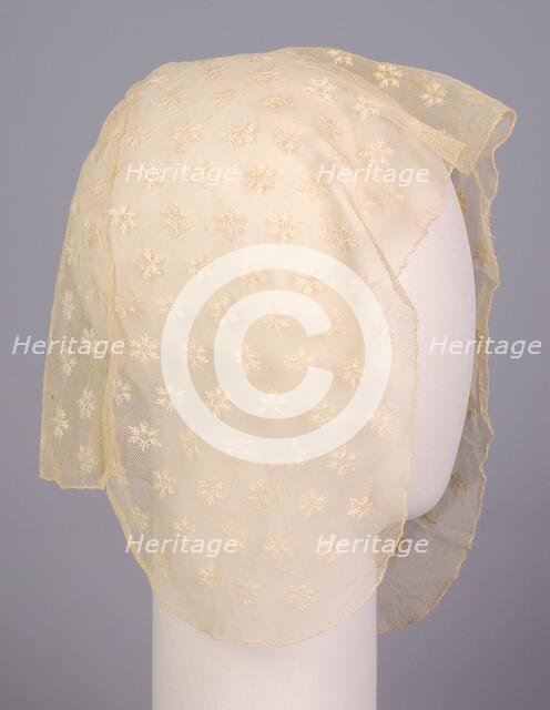 Cap, American, 1840-60. Creator: Unknown.