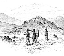 Sketches from Swaziland: "Execution Koppie" (hill on which criminals are put to death), 1890. Creator: Unknown.