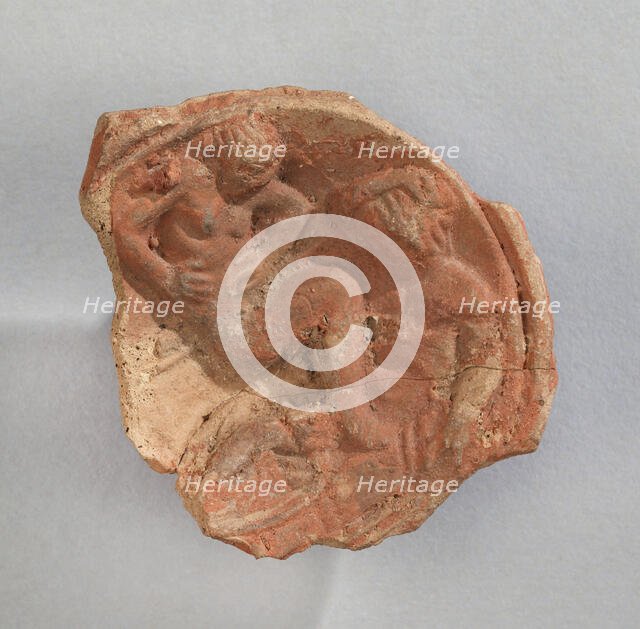 Lamp (comprised of 2 Joined Fragments), 3rd century A.D. Creator: Unknown.