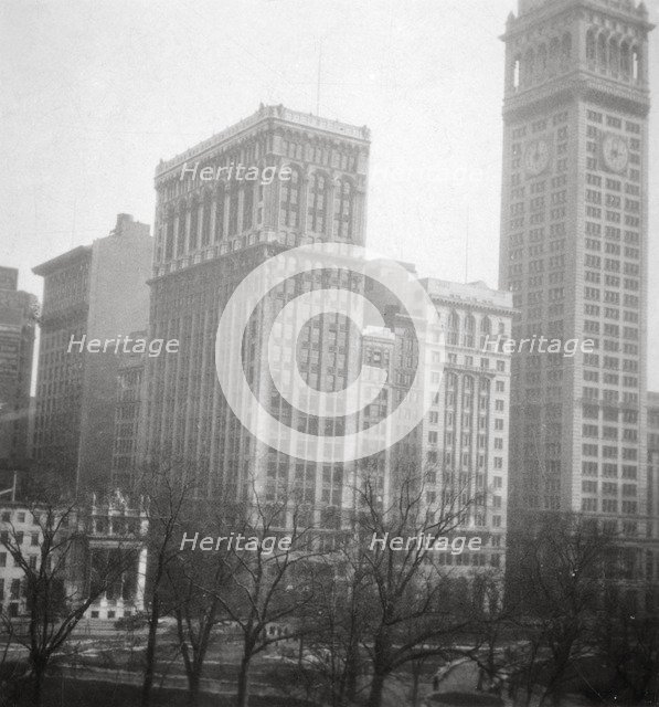 Madison Square, New York City, USA, 20th century. Artist: J Dearden Holmes