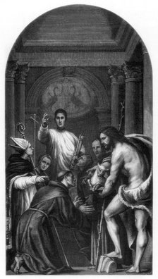 'St Lorenzo Giustiniani and Other Saints', 1532 (1870). Artist: Unknown
