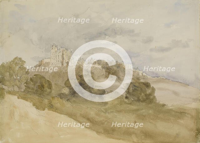 Bolsover Castle, Derbyshire, 1831-40. Creator: David Cox the Elder.
