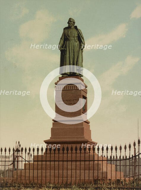 Marquette statue, c1898. Creator: Unknown.