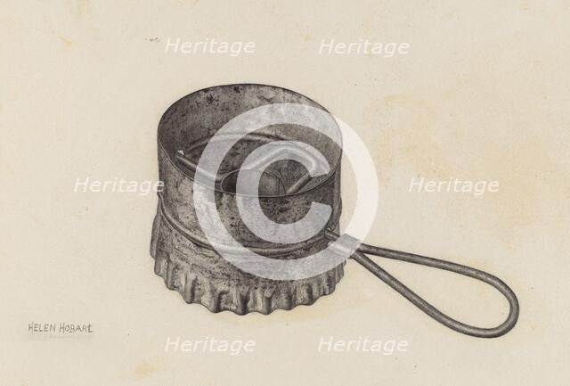 Cookie Cutter, c. 1936. Creator: Helen Hobart.