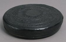 Round Box, Italian, 15th-16th century. Creator: Unknown.