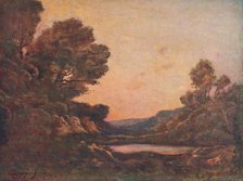 'Coucher Du Soleil', 1907. Artist: Henri-Joseph Harpignies.