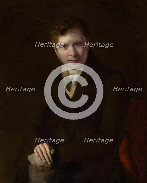 Portrait of a Young Man, 1830-1840. Creator: David Wilkie.