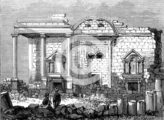 The Giant Cities of Bashan - Musmieh, 1873.  Creator: Unknown.
