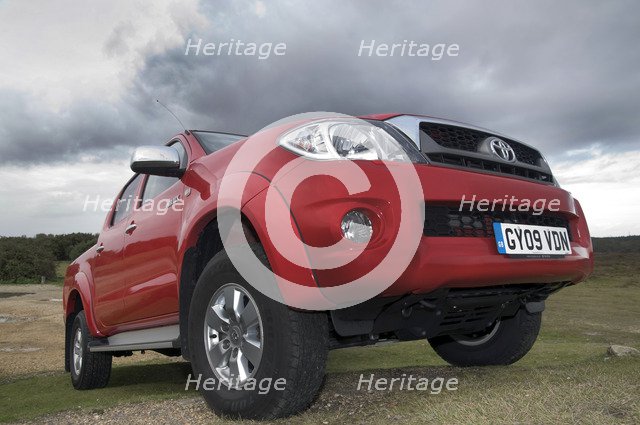 2009 Toyota HiLux pick up truck Artist: Unknown.