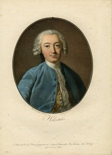 Portrait of Claude Adrien Helvétius (1715-1771), 1793-1794.
