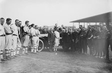 Presenting Collins with car at World Series, Philadelphia, 1914 Creator: Bain News Service.