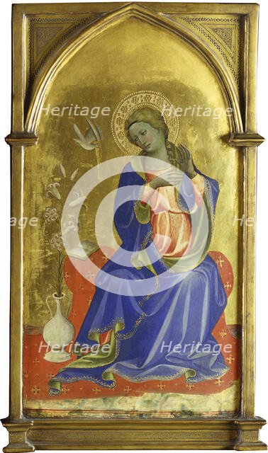 Virgin Annunciate, 1404-1407. Creator: Gherardo di Jacopo.