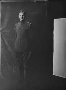 Colonel P.T. Coonley, portrait photograph, 1919 Jan. 2. Creator: Arnold Genthe.