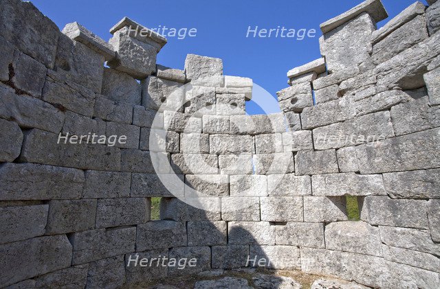 The walls of Messene, Greece. Artist: Samuel Magal
