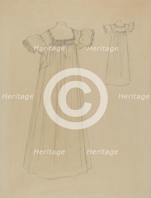 Shift, c. 1936. Creator: Rosalia Lane.