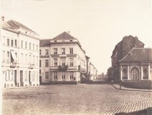 Il vient à Bruxelles, voit un appartement place du Cologne no. 7, 1854-56. Creator: Louis-Pierre-Théophile Dubois de Nehaut.