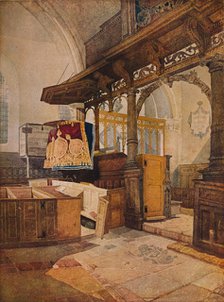 'Trentham Church', c1810. Artist: John Sell Cotman.