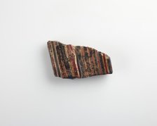 Fragment of a bar, Ptolemaic Dynasty to Roman Period, 305 BCE-19 CE. Creator: Unknown.