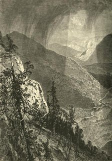'Cumberland Gap, from Eagle Cliff', 1872.  Creator: Harry Fenn.