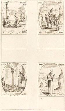 St. Martin; St. Tryphon and Companions; St. Renatus; St. Didacus. Creator: Jacques Callot.