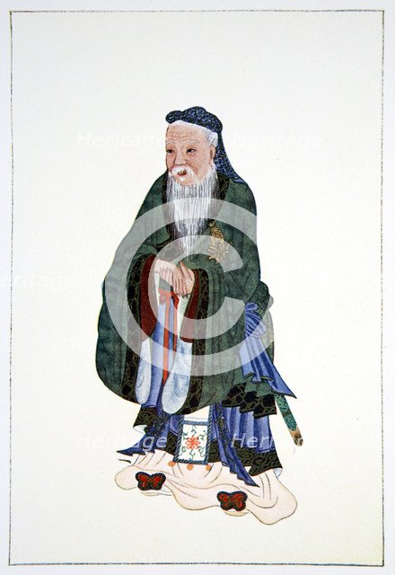 Confucius, ancient Chinese teacher and philosopher, 1922. Artist: Unknown