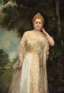 Empress Augusta Victoria (1858-1921), 1906. Creator: Hawkes, Clara M. (1861-1930).