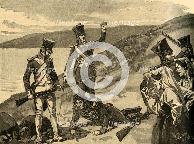 Capture of French Marshal Joachim Murat, Calabria, Italy, 1815 (c1890). Creator: Unknown.