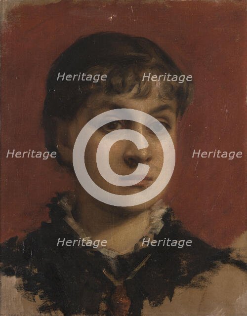 Portrait of Jacqueline Comerre-Paton, 1881. Creator: Leon Francois Comerre.