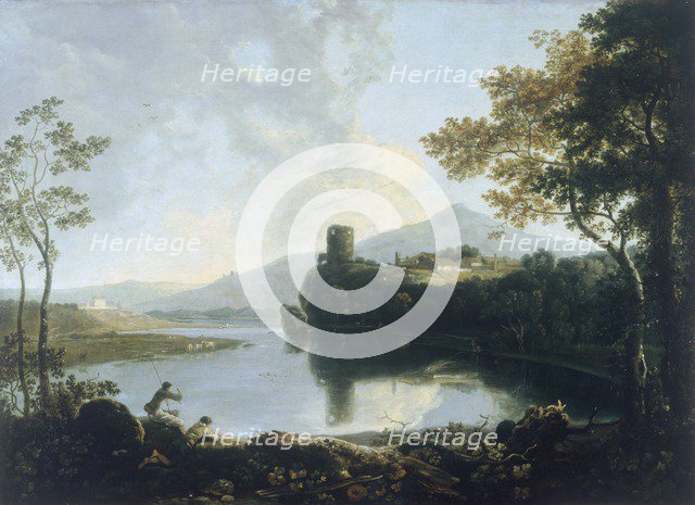 'Dolbadarn Castle', 1733-1782. Creator: Richard Wilson.