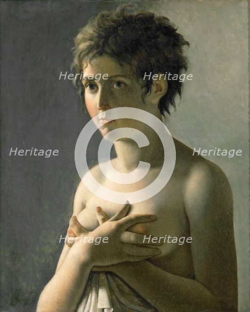 Bust of a girl, 1794.