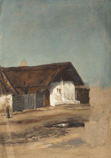 House in a village, 1860-1900. Creator: Jan Nowopacký.