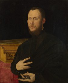 Portrait of a Musician, c. 1565. Artist: Campi, Bernardino (1522-1591)