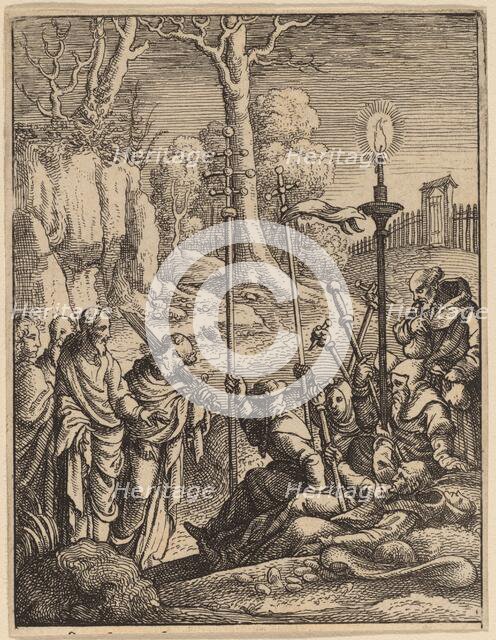 Jesus Confronting His Detractors. Creator: Wenceslaus Hollar.