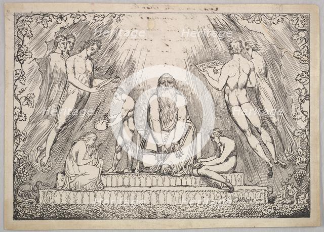 Enoch, 1806-7. Creator: William Blake.
