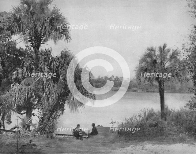 'Eau Gallee, Indian River, Florida', c1897. Creator: Unknown.