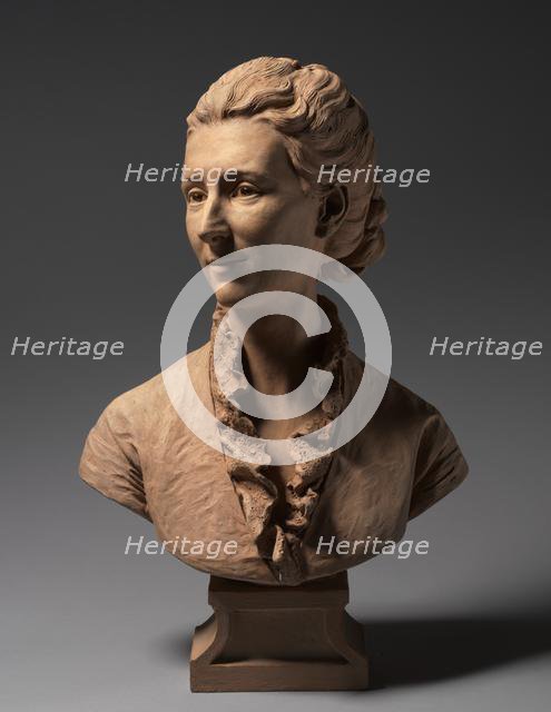 Bust of a Lady, c. 1875. Creator: Jules Dalou (French, 1838-1902).