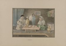 Tatar women, 1862-1887. Creator: Mikhail Znamensky.
