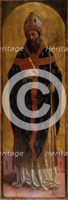 Saint Augustine. Creator: Foppa, Vincenzo (active 1456-1516).