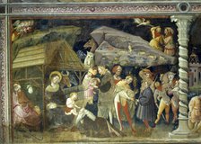 The Adoration of the Magi (Fresco from the Basilica di San Petronio).